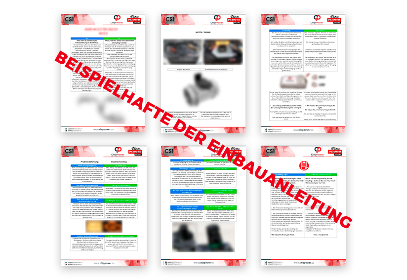 Chip Box CS1 - Einbauanleitung zu Ihrem Fahrzeug